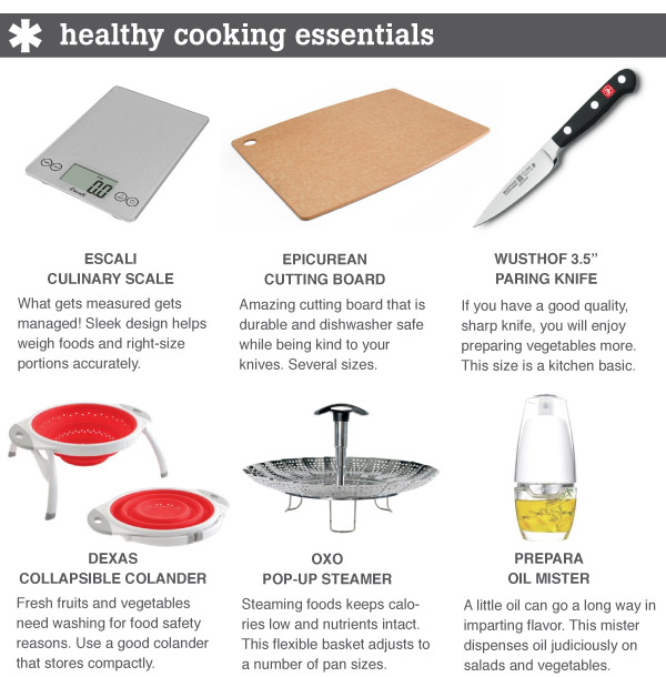Healthy Cooking Essentials