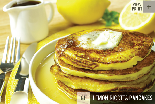 RECIPE: Lemon Ricotta Pancakes