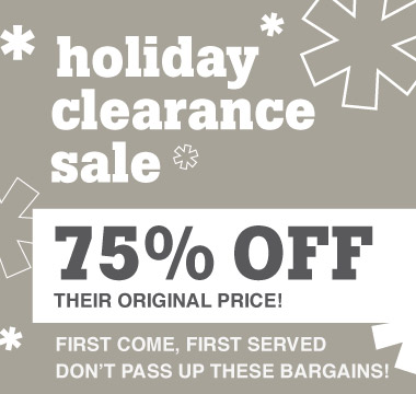 Holiday Clearance