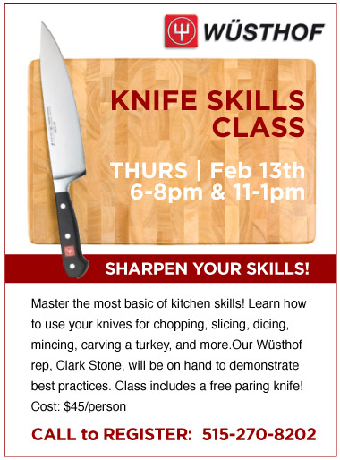 Knife Skills Class