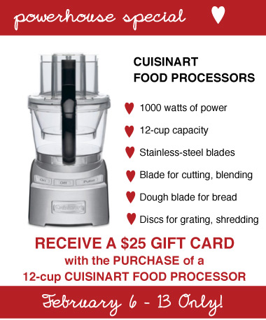 Food Processor Special