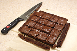 Cut Brownies