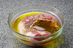 Marinating Pork
