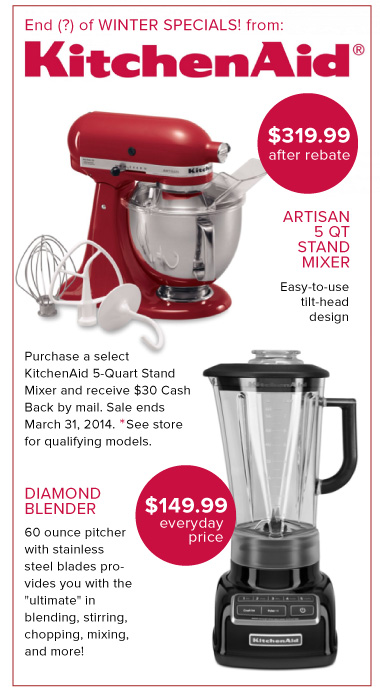 KitchenAid Sale