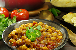 Sassy Chickpea Curry - Chana Masala
