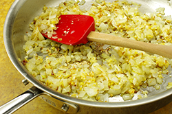 Sauteing Onion