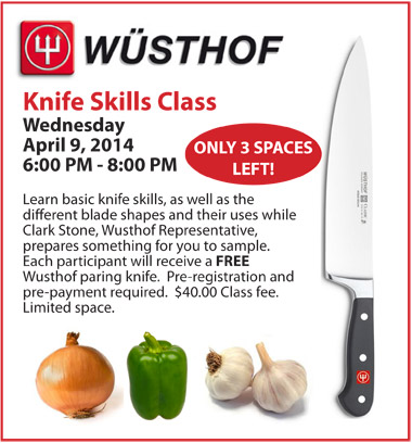 Knife Skills Class