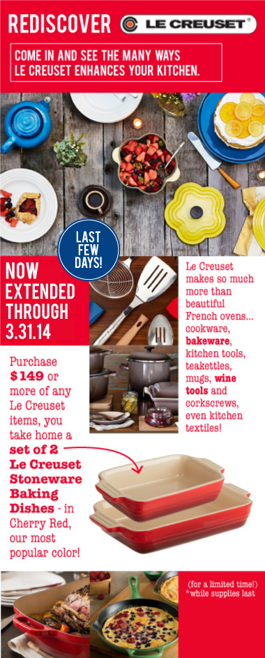 Rediscover Le Creuset