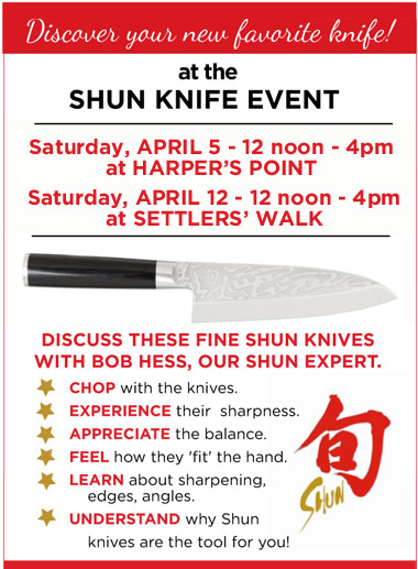 Shun Knife Event