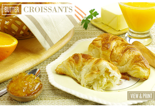 RECIPE: Butter Croissants