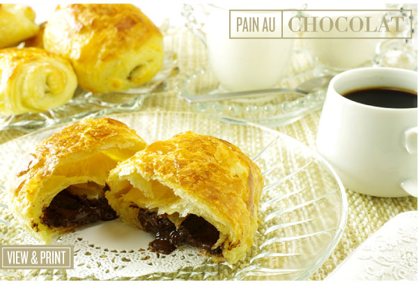 RECIPE: Pain Au Chocolate