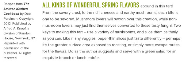 RECIPE: Wild Mushroom Tart
