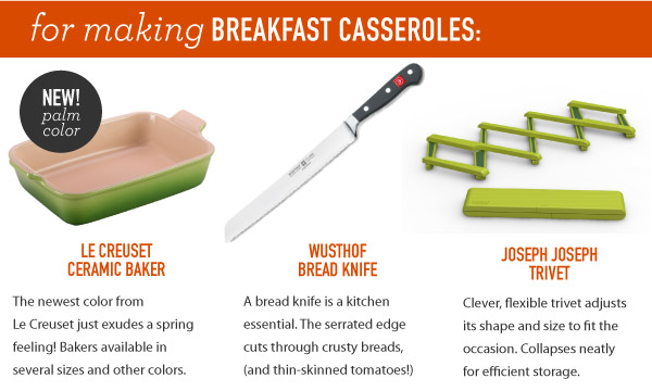 For Making Breakfast Casseroles