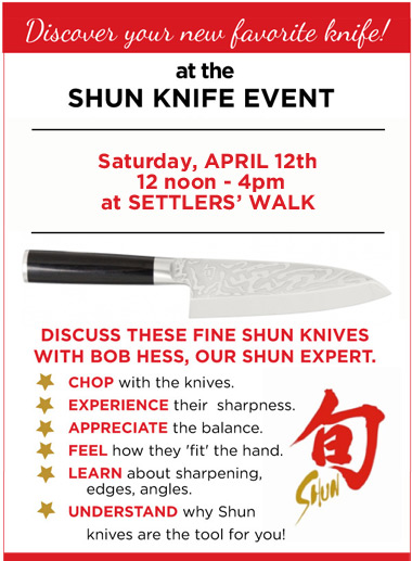 Shun Knife Event