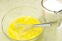 Whisking Egg and Milk