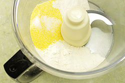 Dry Ingredients in Food Processor