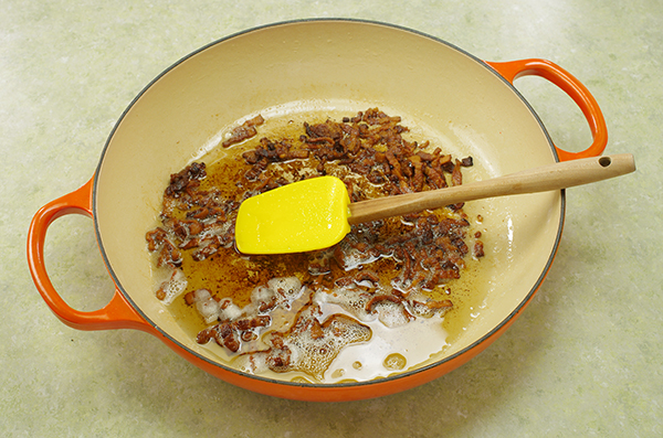 Frying Bacon Strips