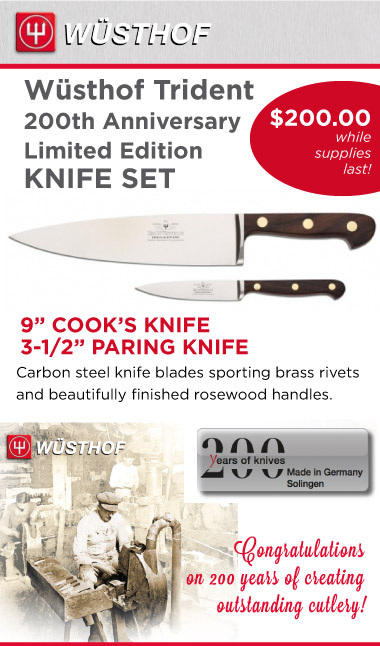 Wusthof 200th Anniversary Knife Set