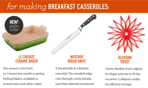 For Making Breakfast Casseroles