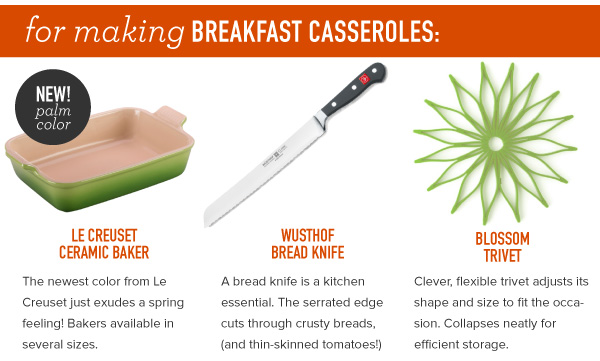 For Making Breakfast Casseroles