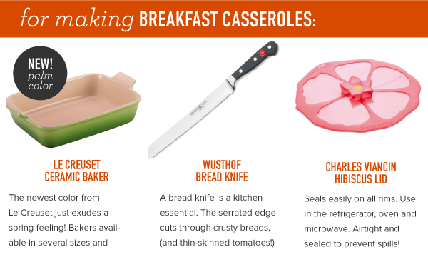 For Making Breakfast Casseroles