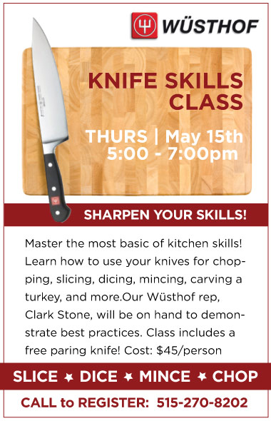 Knife Skills Class