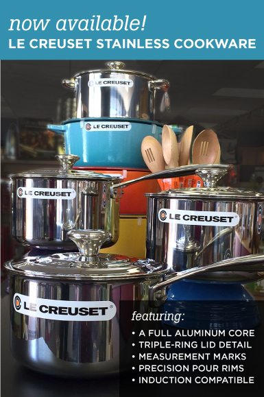 Introducing New Le Creuset Stainless Steel