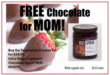 Free Chocolate for Mom!