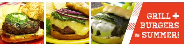 Grill + Burgers = Summer