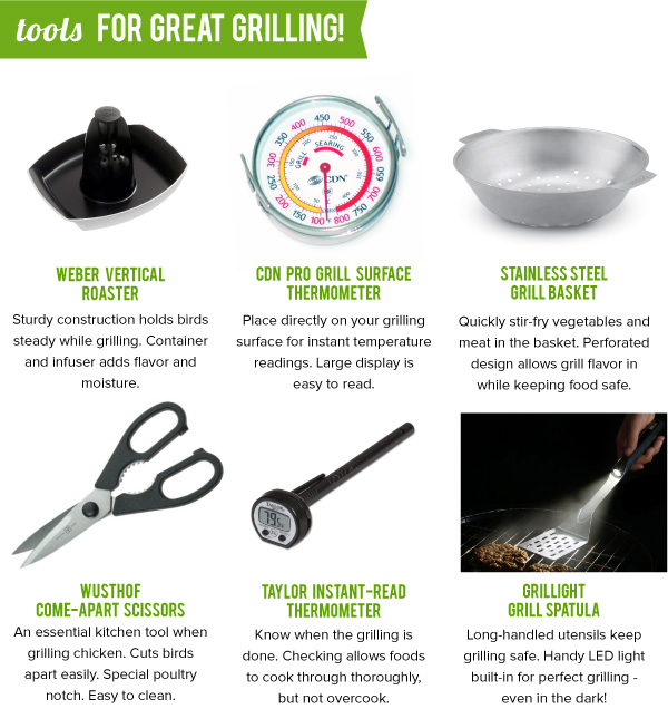 Tools for Great Grilling