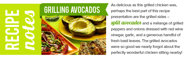 Recipe Notes: Grilling Avocados