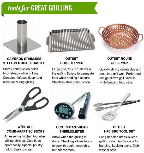 Tools for Great Grilling