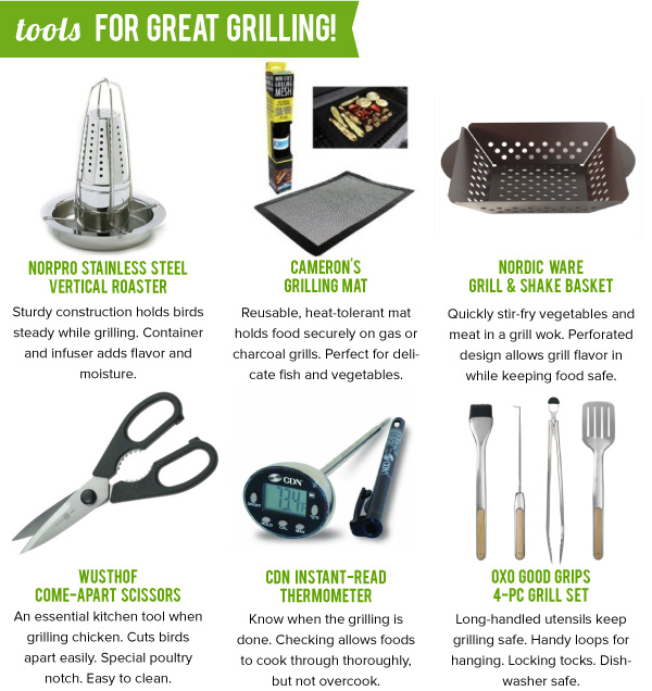 Tools for Great Grilling