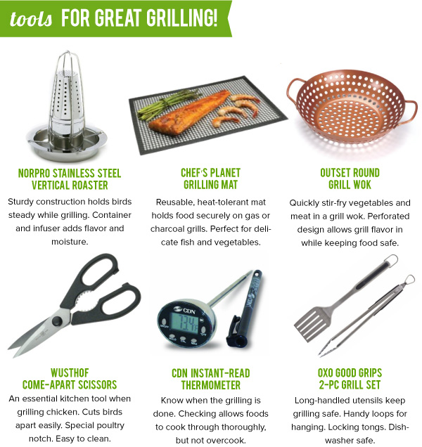Tools for Great Grilling