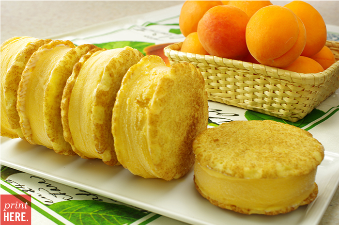 Early Summer Sunrise
Apricot Ice Cream on Snickerdoodles