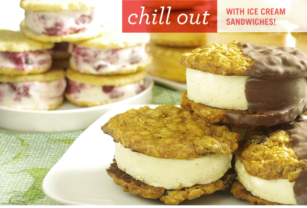 Chill Out with Ice Cream Sandwiches