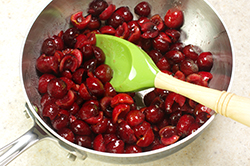 Cherries in Saucepan