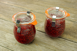 Filled and Lidded Jars