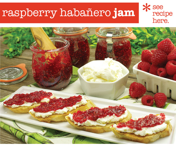 RECIPE: Raspberry Habanero Jam