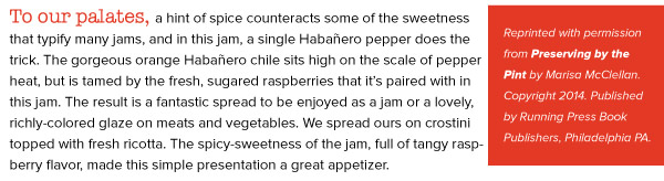 RECIPE: Raspberry Habanero Jam