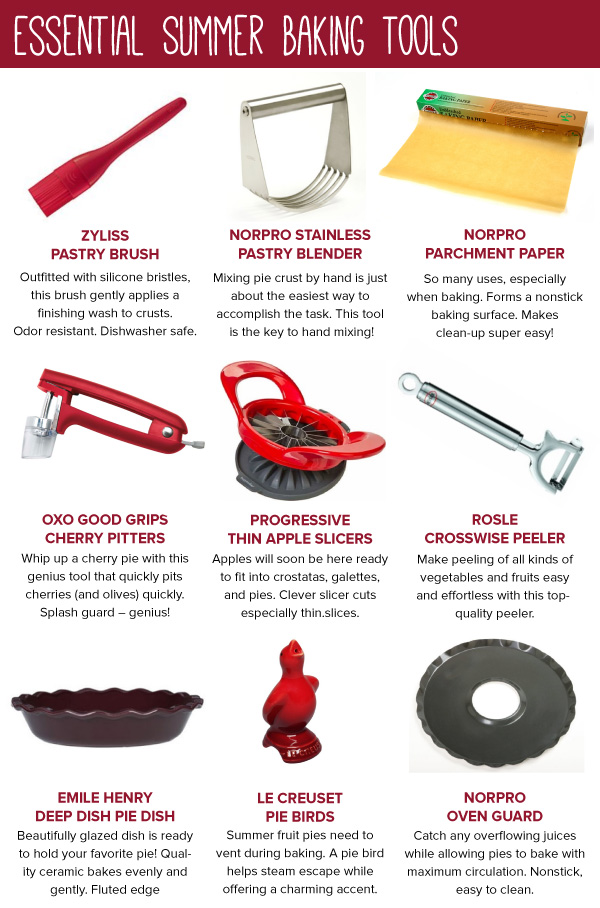 Summer Baking Tools