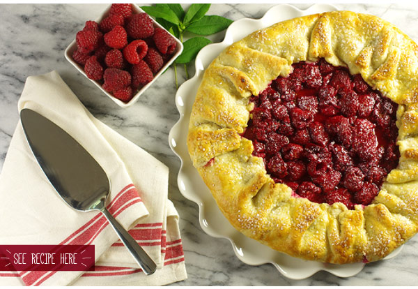 RECIPE: Fresh Red Raspberry Crostata