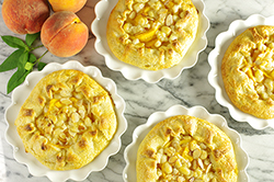 Summer Peach-Almond Galettes
