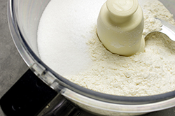 Dry Ingredients in Food Processor