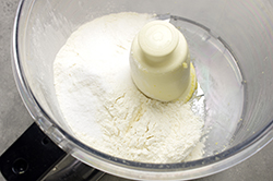 Dry Ingredients in Food Processor