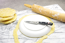 Cutting Dough Circle