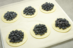 Blueberries Mounded