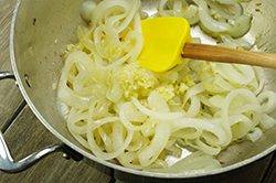 Sauteing Onions
