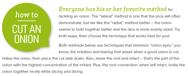 How to Cut an Onion