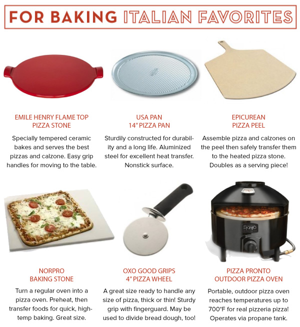 For Baking Italian Favorites